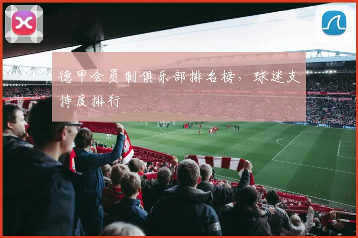 德甲会员制俱乐部排名榜，球迷支持度排行